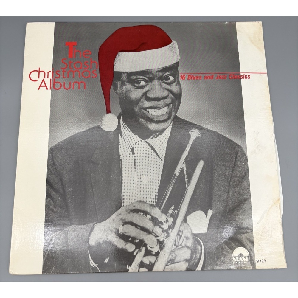 The Stash Christmas Album Vinyl 12" LP 16 Blues & Jazz Classics Various VTG
